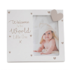 FS827-WH: White Wooden Photo Frame